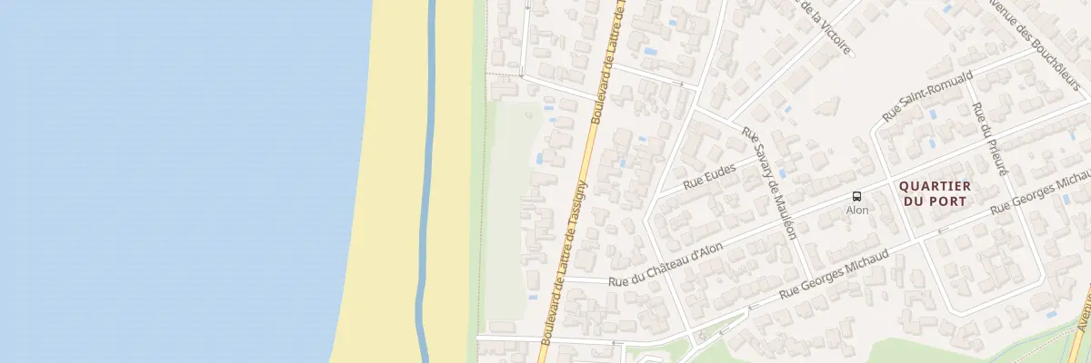 Plan du 120 Bd de Lattre de Tassigny à Châtelaillon-Plage