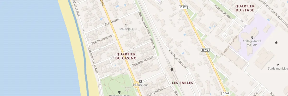 Plan du 26 Rue de la Plage à Châtelaillon-Plage