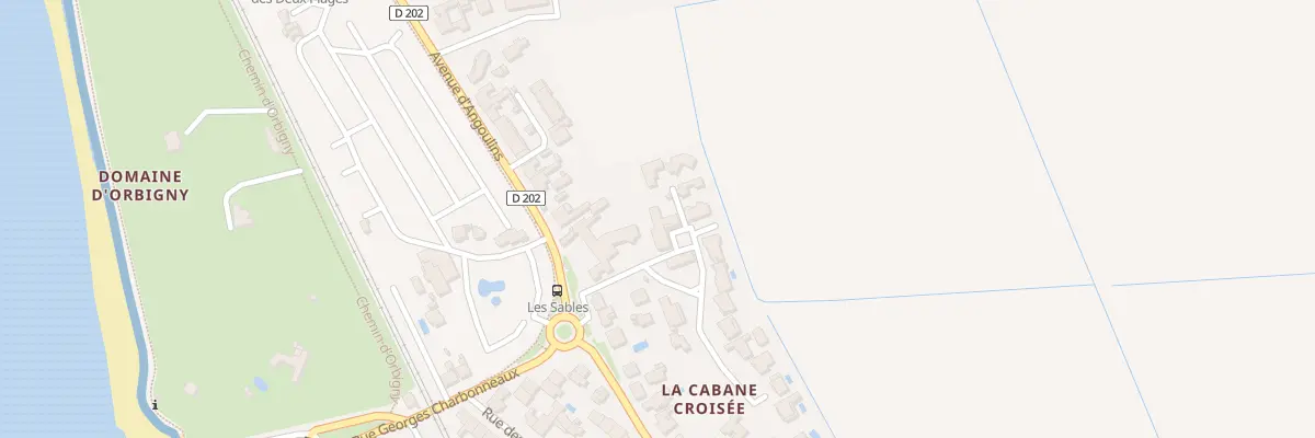 Plan du 8 Rue de la Cabane Croisée à Châtelaillon-Plage