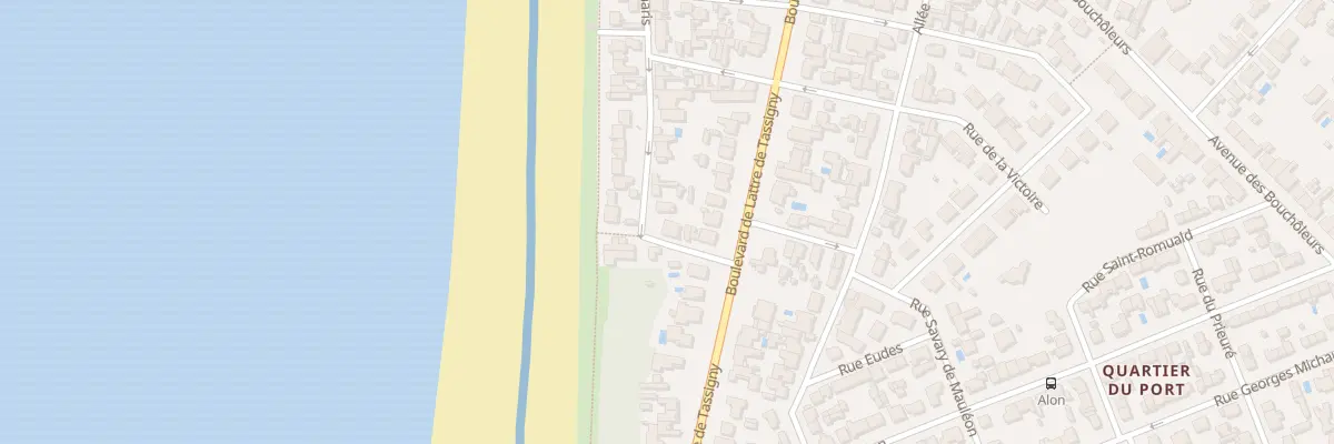 Plan du 73B Rue des Tamaris à Châtelaillon-Plage