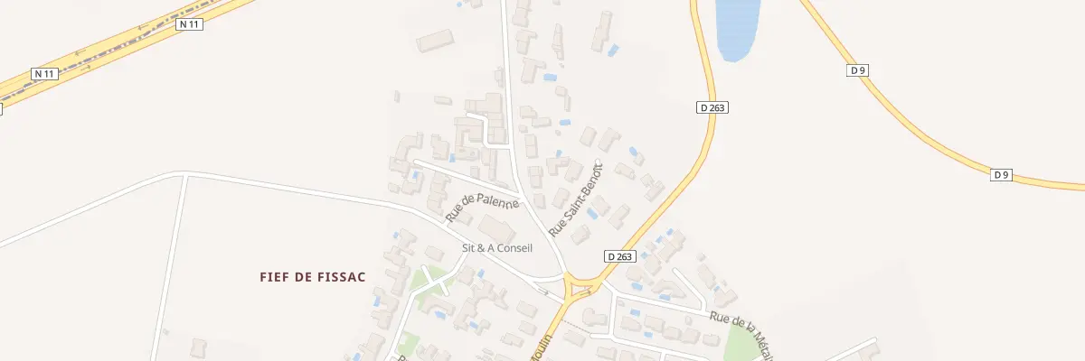 Plan du 14 Rue du Moulin à Dompierre-sur-Mer