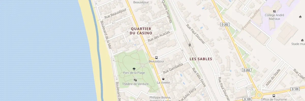 Plan du 69 Bd de la République à Châtelaillon-Plage