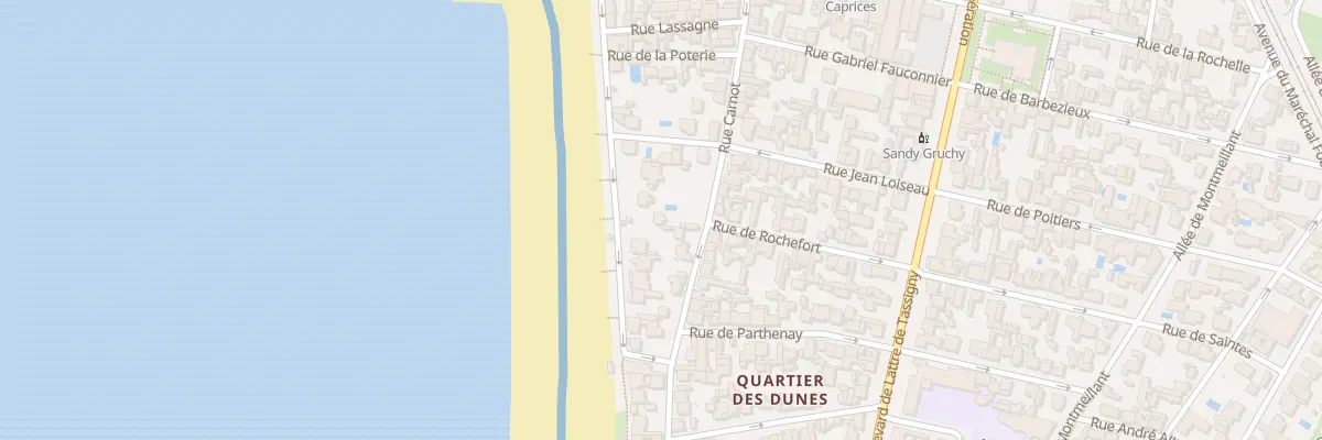 Plan du 100 Rue Carnot à Châtelaillon-Plage