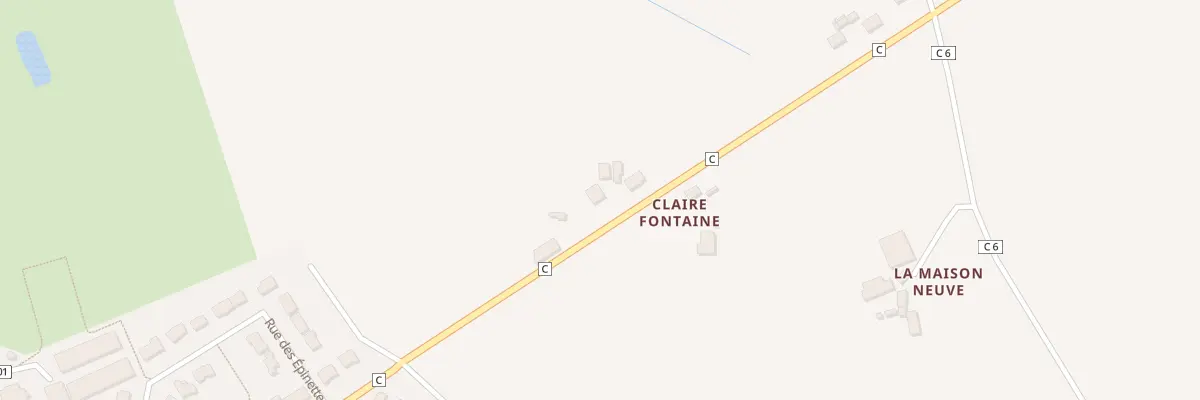Plan du 3 L’Epine Verte à Mondevert