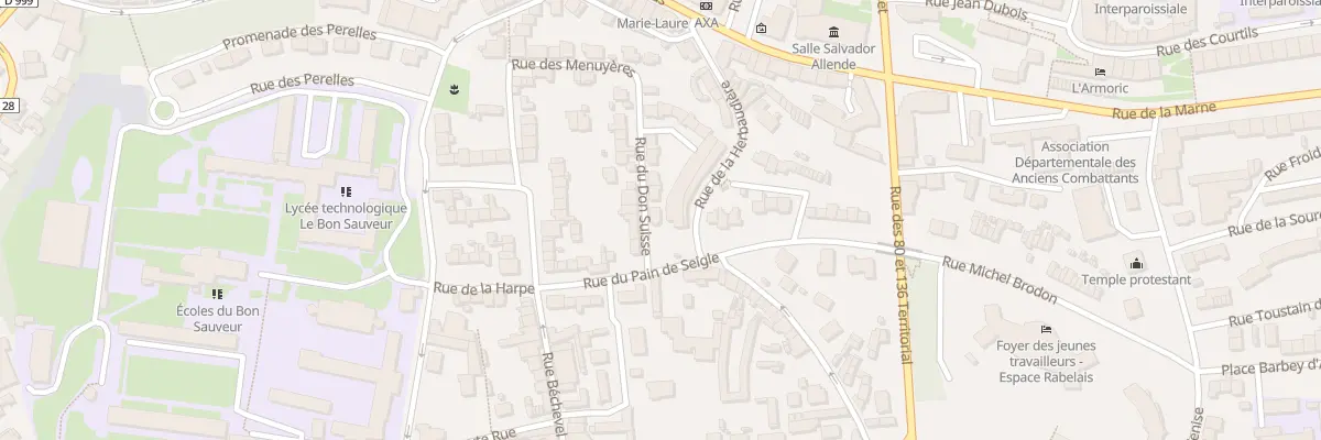 Plan du 105 Rue du Don Suisse à Saint-Lô