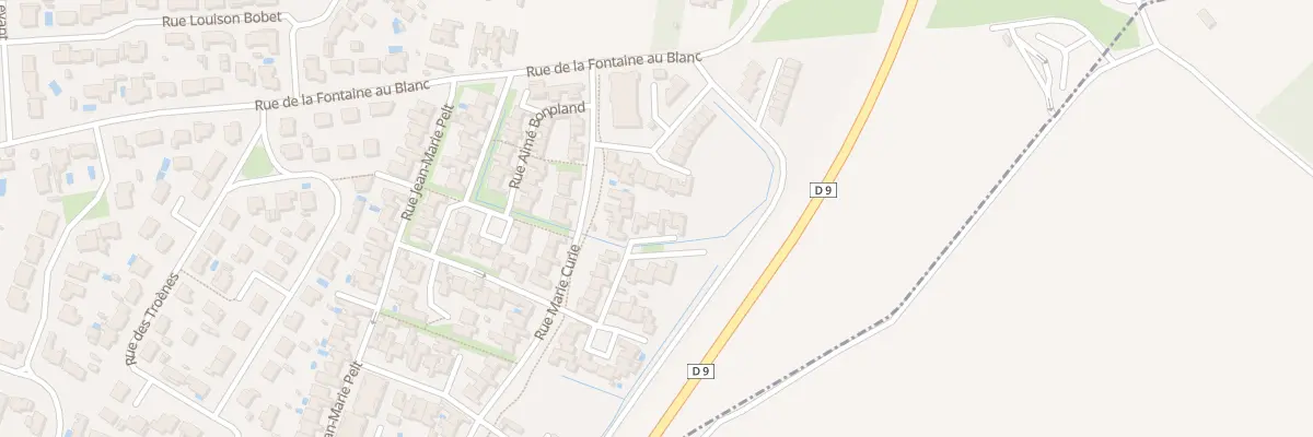 Plan du 6 Rue Auguste Broussonet à Saint-Xandre