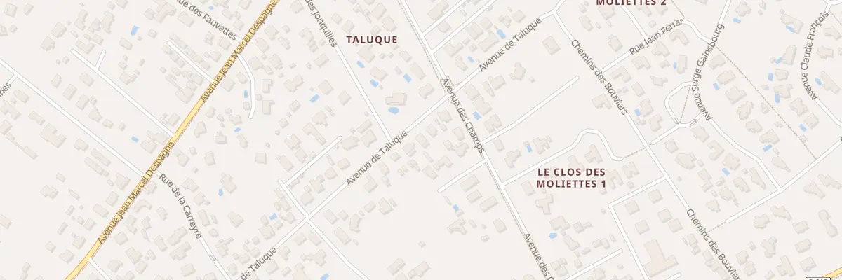 Plan du 38 Che de Taluque à Andernos-les-Bains