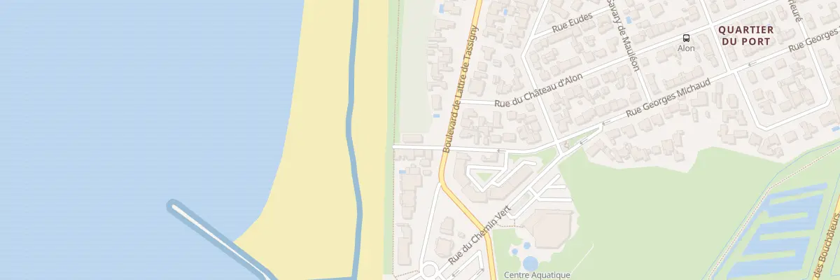 Plan du 1 Rue de Chassiron à Châtelaillon-Plage