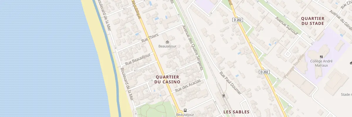 Plan du 55B Bd de la République à Châtelaillon-Plage