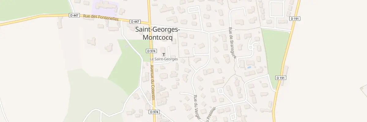 Plan du 15 Rue du Verger à Saint-Georges-Montcocq