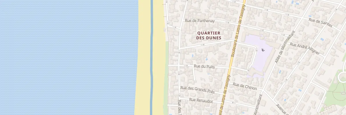 Plan du 18 Rue des Tamaris à Châtelaillon-Plage