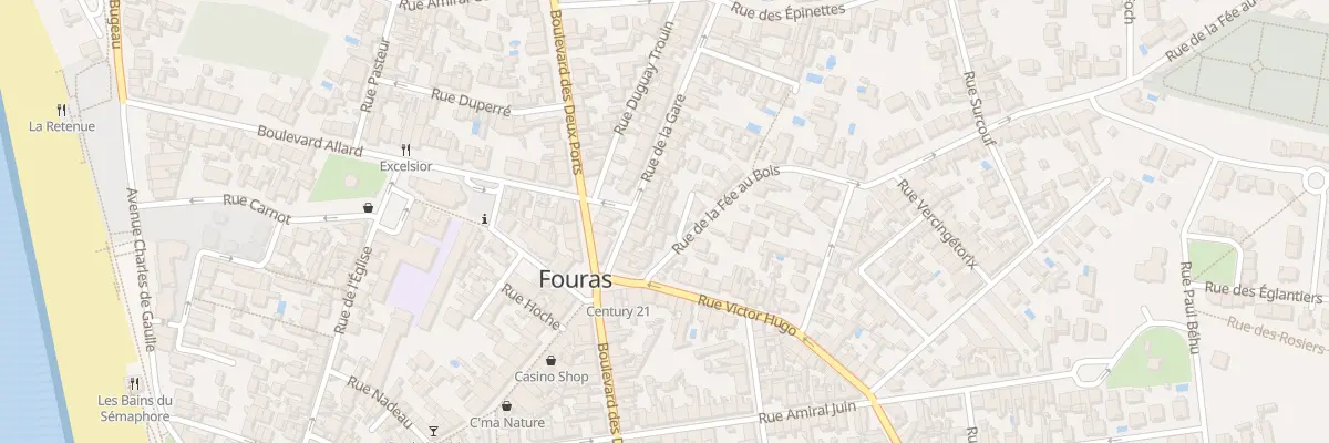 Plan du 4C Rue de la Fee du Bois à Fouras