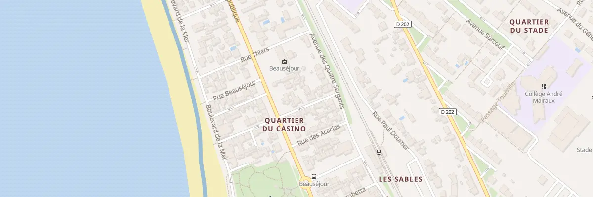 Plan du 17 Rue de la Plage à Châtelaillon-Plage