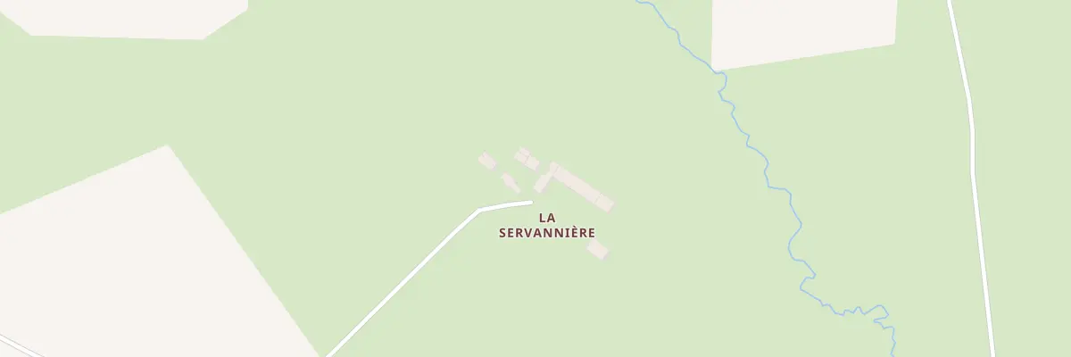 Plan du 290 La Servannière à Luitré-Dompierre