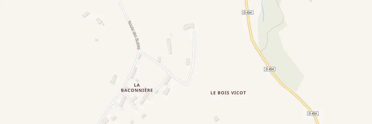 Plan du 5126B La Baconniere à Gouvets