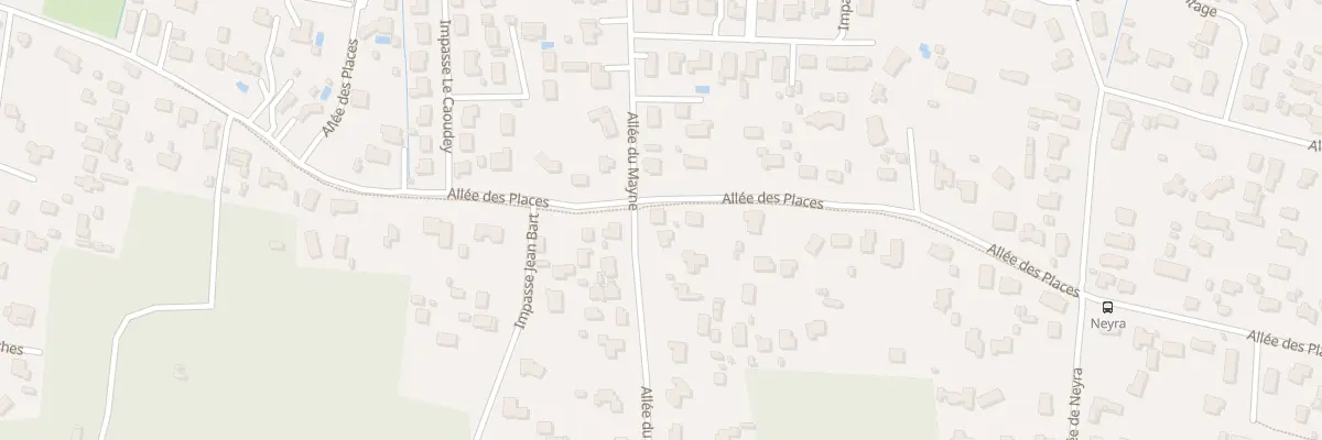 Plan du 66 All des Places à Gujan-Mestras