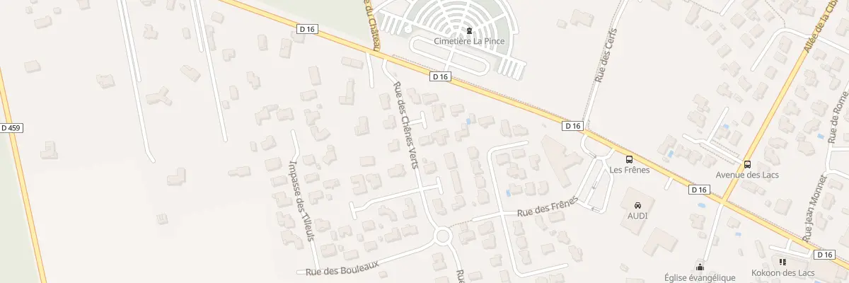 Plan du 16 Imp des Arbousiers à Saint-Paul-lès-Dax
