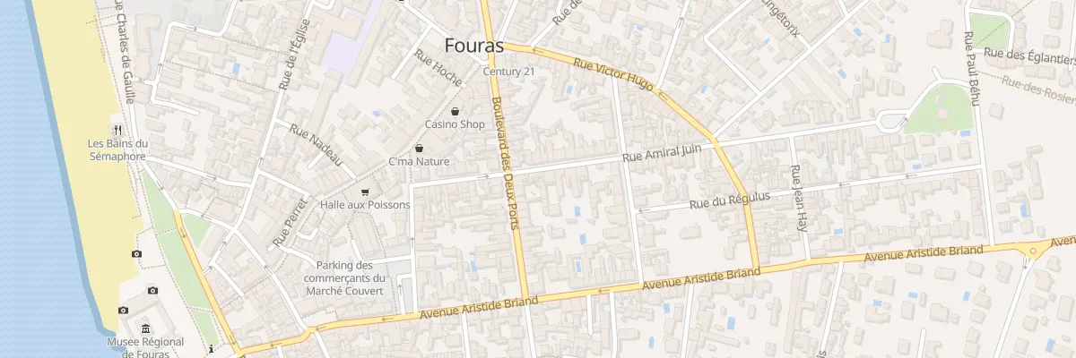 Plan du 19 Rue Amiral Juin à Fouras