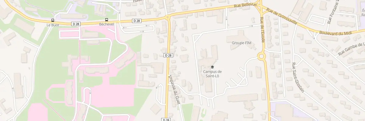 Plan du 135 Rue de Tessy à Saint-Lô