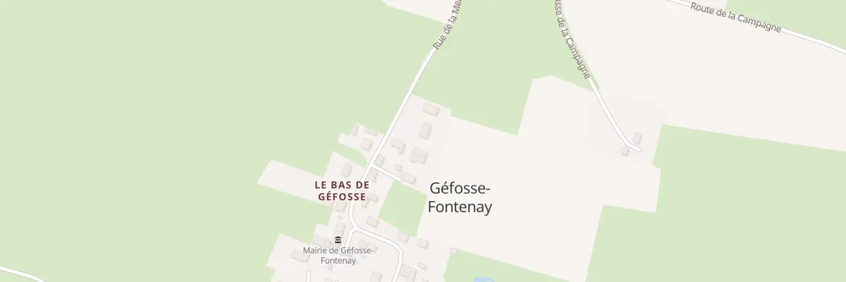 Plan du 15 Rue de la Mer à Géfosse-Fontenay