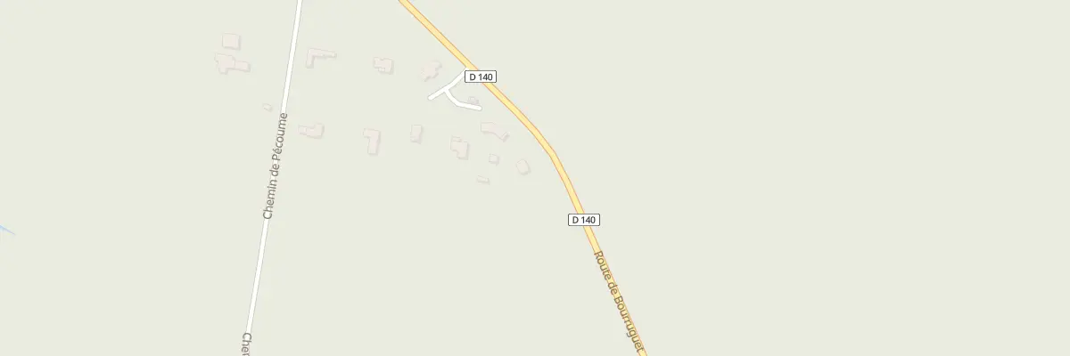 Plan du 1080 Rte de Bourruguet à Lesperon
