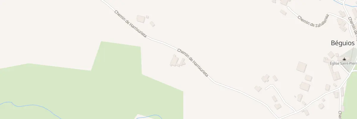 Plan du 5040 Huchette à Béguios