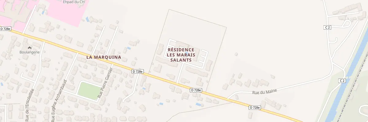 Plan du 45 Av Marechal Leclerc à Marennes-Hiers-Brouage