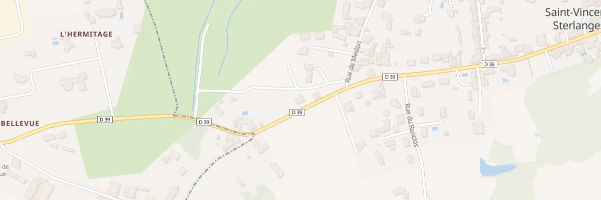 Plan du 5118 Rue de sainte-cécile à Saint-Vincent-Sterlanges