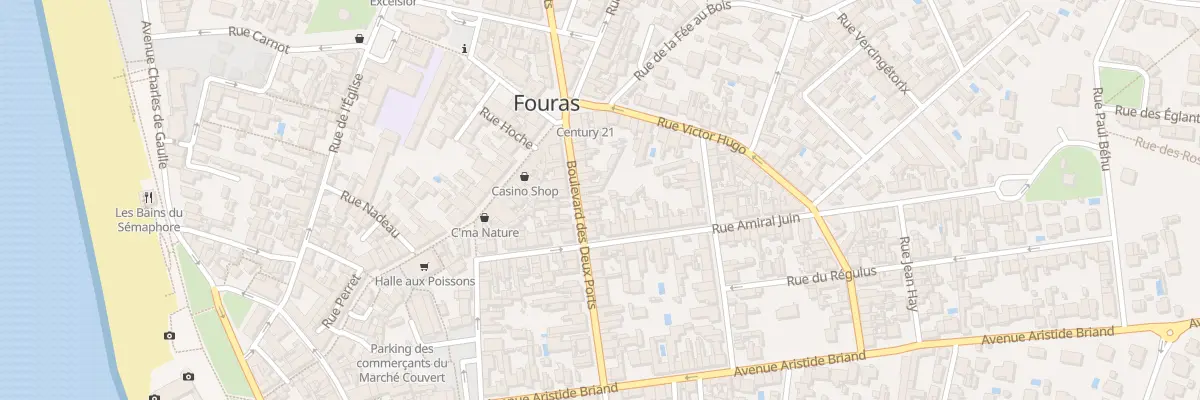 Plan du 63 Bd des Deux Ports à Fouras