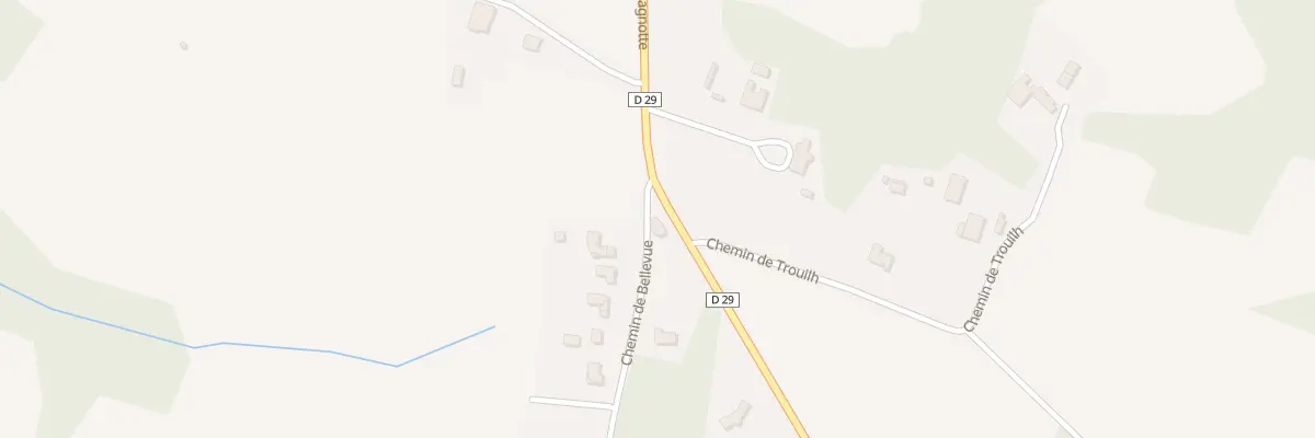 Plan du 340 Che de Bellevue à Peyrehorade