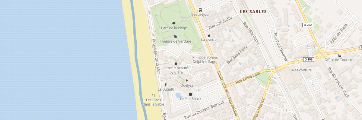 Plan du 5 All des Ambassadeurs à Châtelaillon-Plage