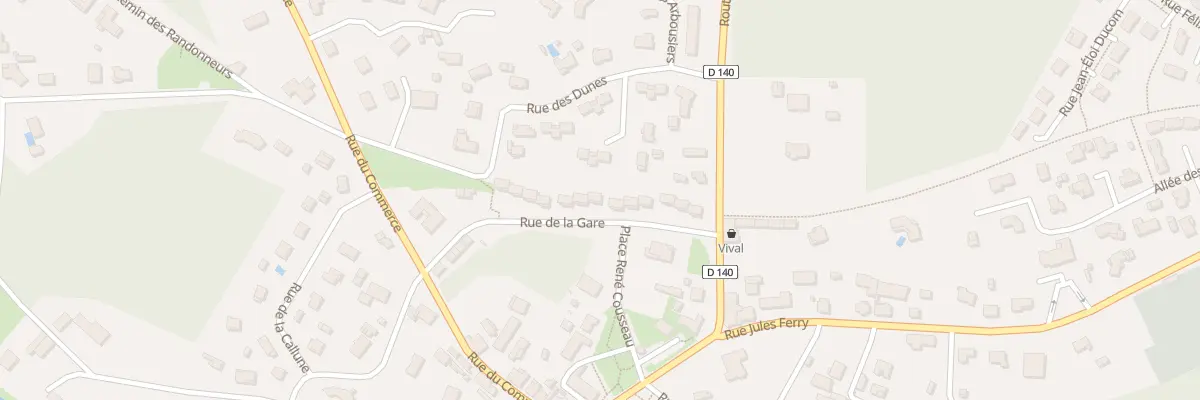 Plan du 151 Rue de la Gare à Lesperon
