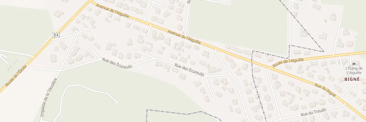 Plan du 23 Rue des Ecureuils à Tercis-les-Bains