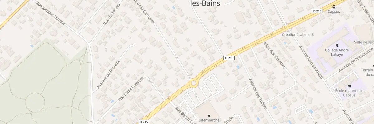 Plan du 2 Rue de la Carreyre à Andernos-les-Bains