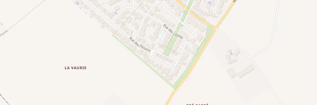 Plan du 3 Rue des Martinets à Périgny