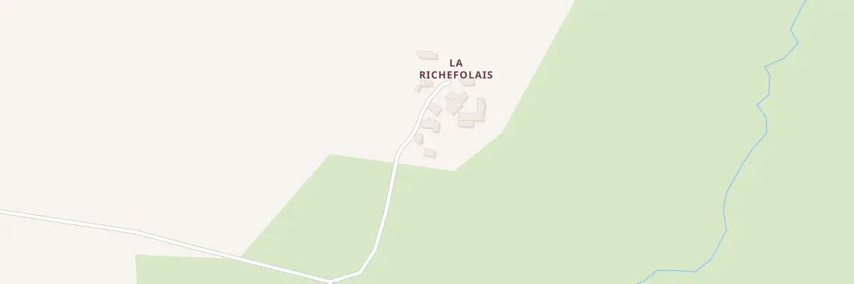 Plan du 34 La Richefolais à La Bazouge-du-Désert
