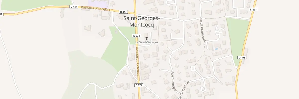 Plan du 28 Av du Cotentin à Saint-Georges-Montcocq