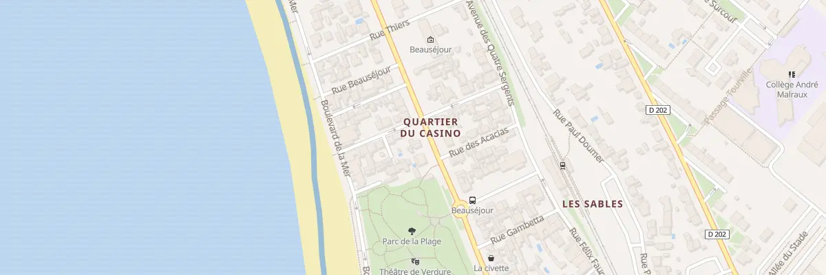 Plan du 86B Bd de la République à Châtelaillon-Plage