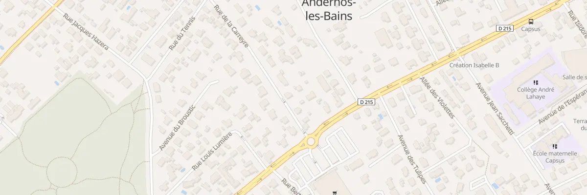 Plan du 4 Rue de la Carreyre à Andernos-les-Bains