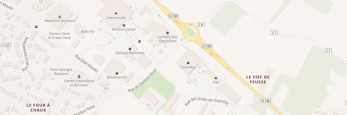 Plan du 19 Rue du Doc Roux à Marennes-Hiers-Brouage