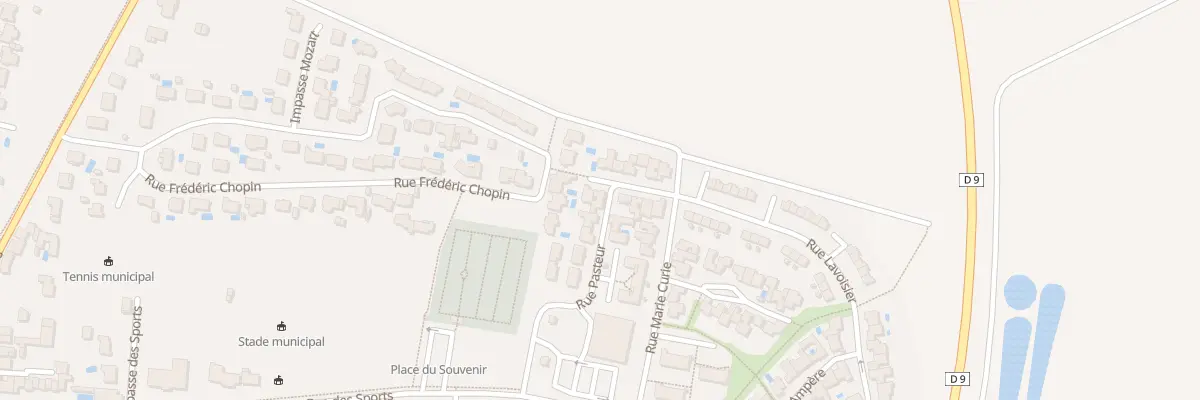 Plan du 19 Rue Pasteur à Saint-Xandre