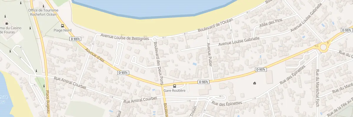 Plan du 123 Bd des Deux Ports à Fouras