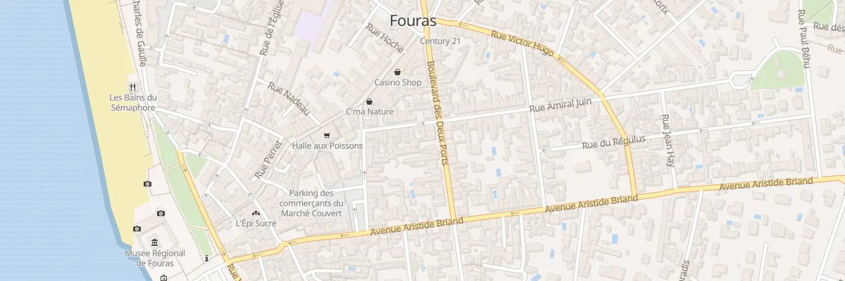 Plan du 52 Bd des Deux Ports à Fouras