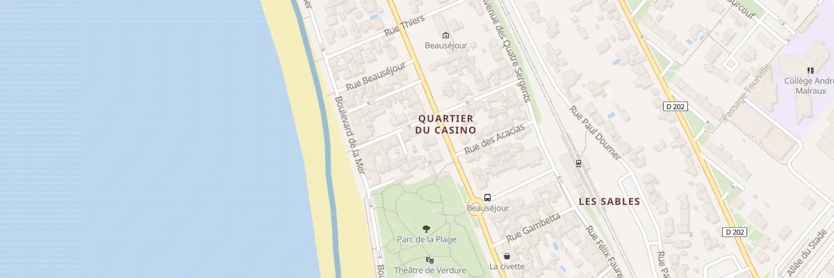 Plan du 12 Rue de la Plage à Châtelaillon-Plage