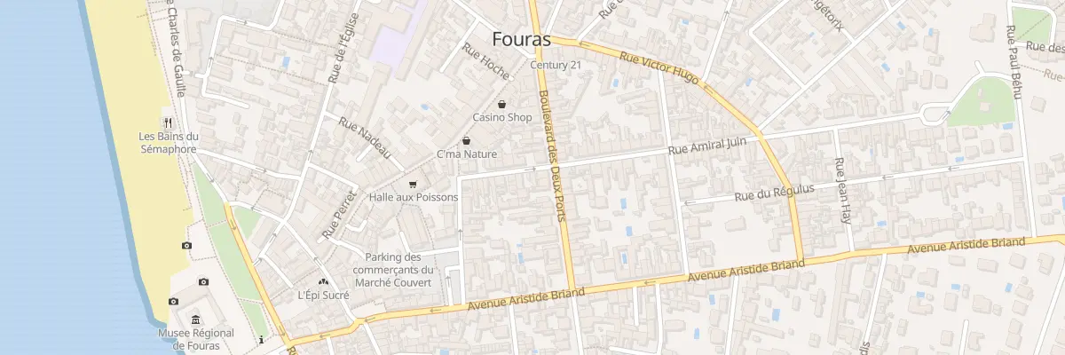 Plan du 11Q Rue Amiral Juin à Fouras