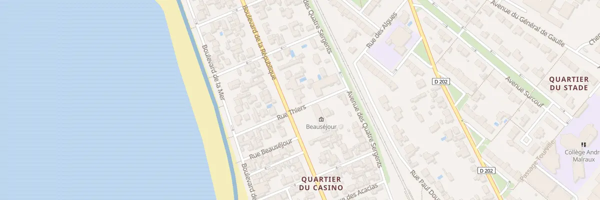 Plan du 49 Bd de la République à Châtelaillon-Plage
