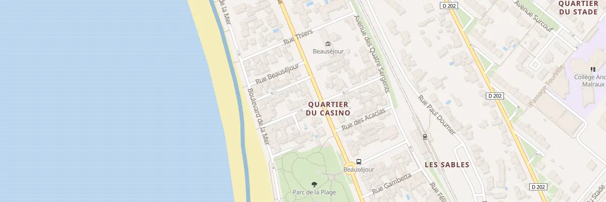 Plan du 9 Rue de la Plage à Châtelaillon-Plage