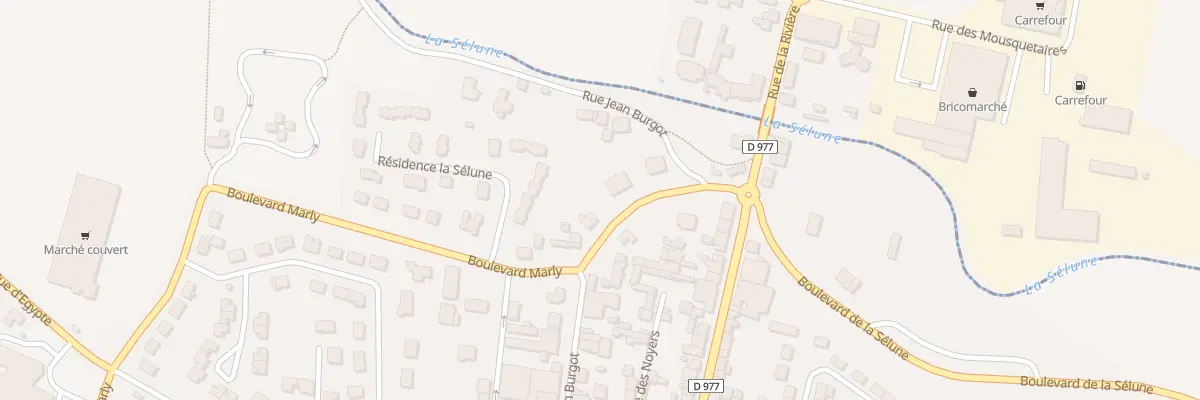 Plan du 69 Rue Jean Burgot - St-Hilaire à Saint-Hilaire-du-Harcouët