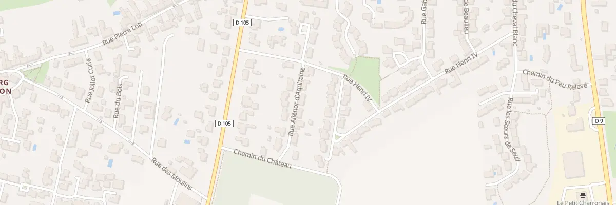 Plan du 10 Rue Aliénor d’Aquitaine à Charron