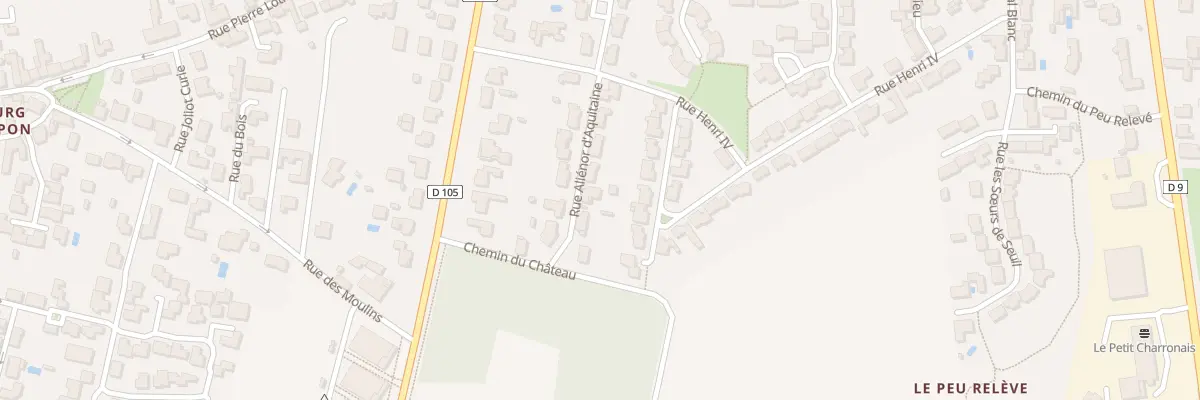Plan du 6 Rue Aliénor d’Aquitaine à Charron